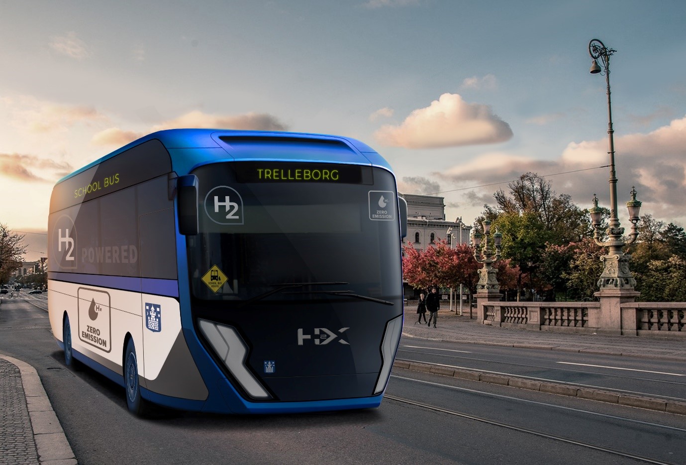 H2X Hydrogen Bus