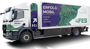 FES branded truck